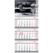 Календарь квартальный 2025г. 3 бл. на 3 гр. BG «Офис», с бегунком