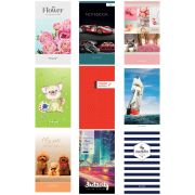 Блокнот А6 24л. на скрепке ArtSpace «Микс. Ассорти»