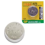 Батарейка A76 GP alkaline (G13, LR44), 1,5 В