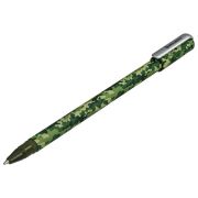 Ручка шариковая BRAUBERG SOFT TOUCH STICK «KHAKI», СИНЯЯ, мягкое покрытие, узел 0,7 мм