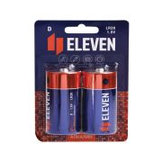 Батарейка D (LR20) Eleven алкалиновая, BC2, КОМПЛЕКТ 2 ШТ.